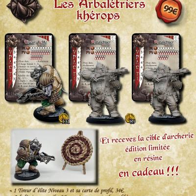 Pack Arbalétriers khérops SPECIAL PRECOS